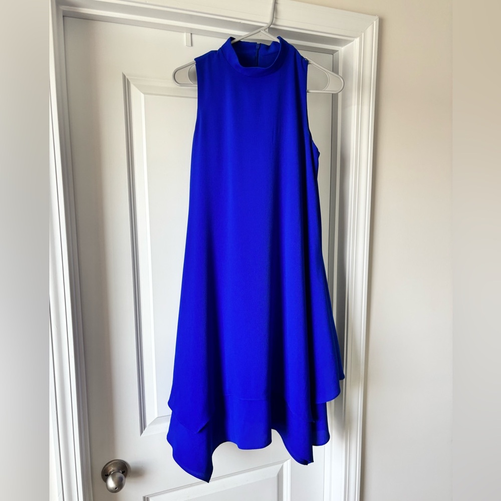London Times Cobalt Blue Dress